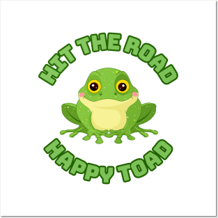 happy toad Posters and Art